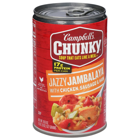 Campbell's Chunky Jambalaya Soup 18.6 OZ