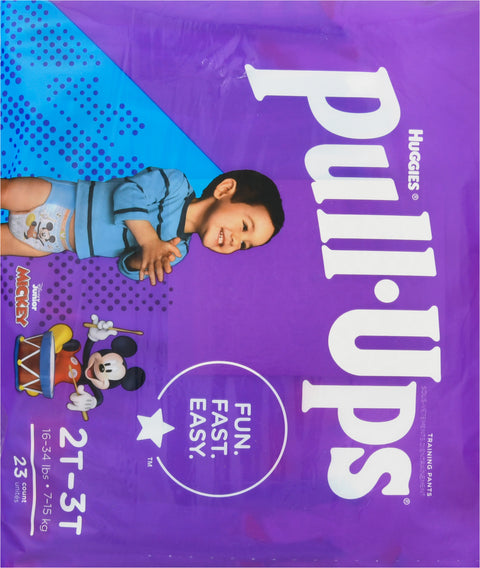 Pull-Ups Boys' Potty Training Pants, 2T-3T (16-34 lbs), 23 Count