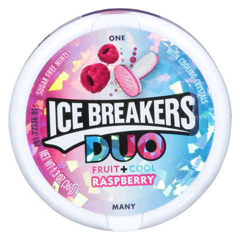 Ice Breakers Duo Fruit & Cool Raspberry Mints 1.3 OZ