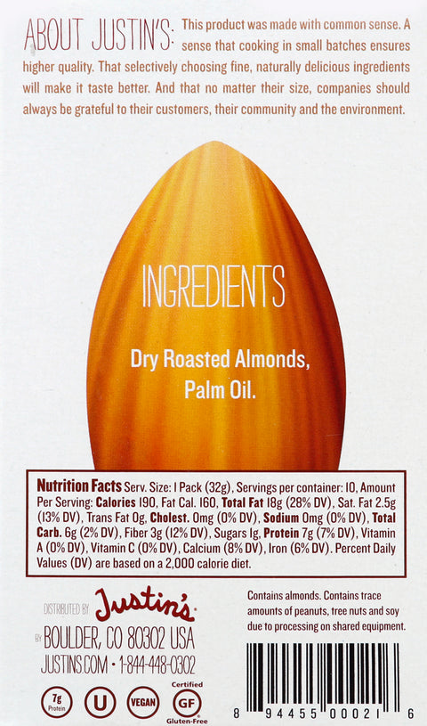 Justin's Classic Almond Butter 1.15 OZ