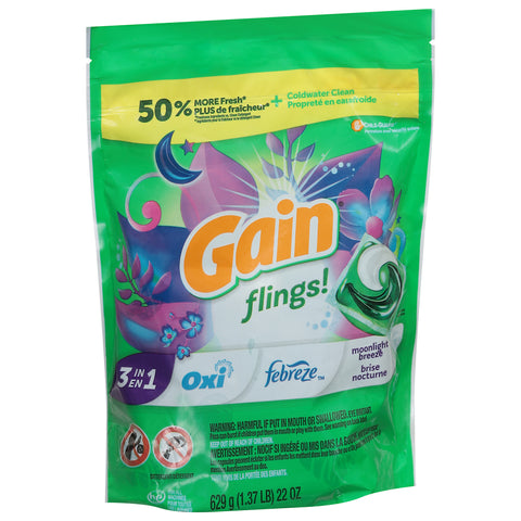 Gain Moonlight Breeze Detergent 22 oz