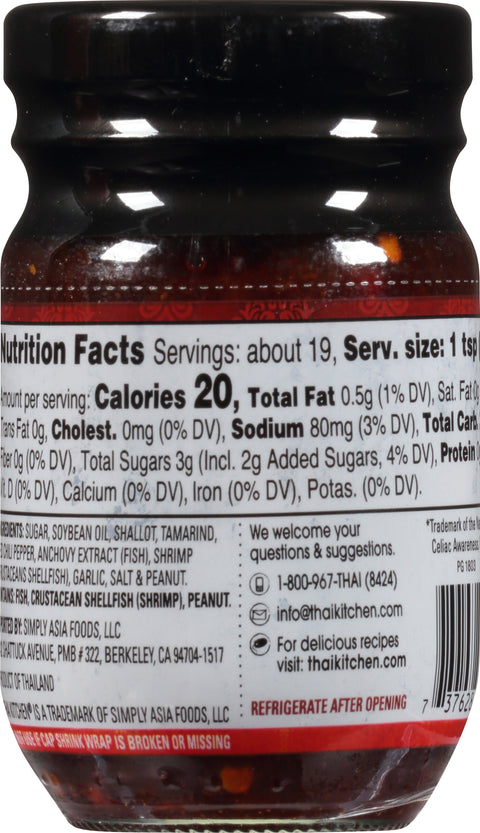 Thai Kitchen Roasted Red Chili Paste 4 OZ
