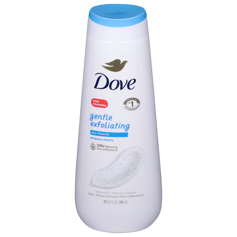 Dove Body Wash Exfoliating 20 FZ