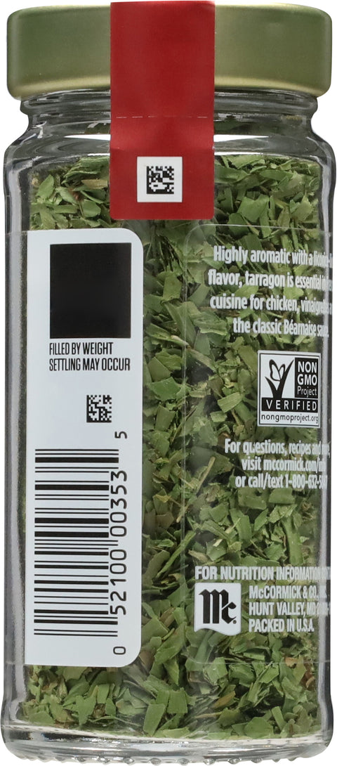 McCormick Gourmet Tarragon - 0.37 OZ 3 Pack
