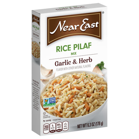 Near East Rice Pilaf Garlic & Herb 6.3 OZ