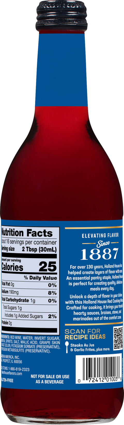 Holland House Red Cooking Wine 16 FZ