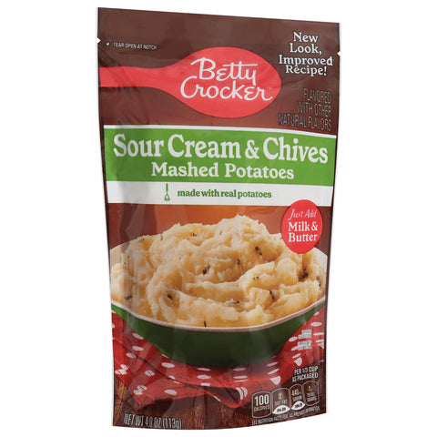 Betty Crocker Sour Cream & Chives Mashed Potatoes 4 OZ