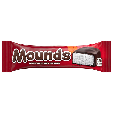 Mounds Dark Chocolate & Coconut Candy Bar 1.75 oz - 24 Pack