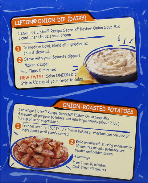 Lipton Kosher Onion Soup & Dip Mix 1.9 OZ