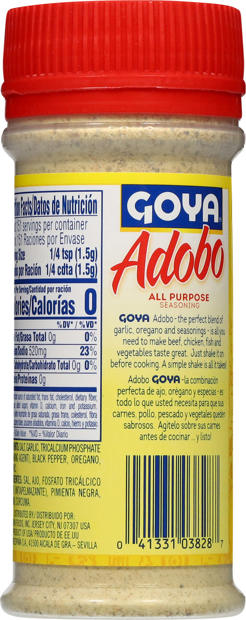Goya Adobo Seasoning With Pepper 8 OZ
