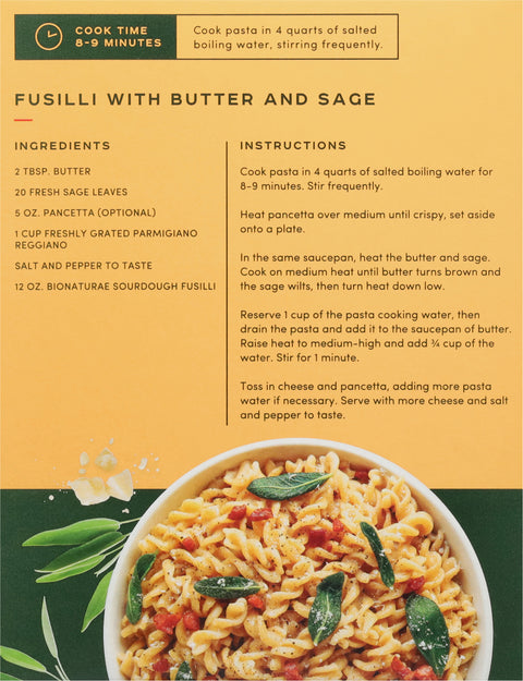 Bionaturae Sourdough Fusilli 12 oz