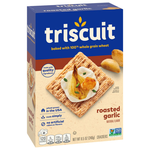 Nabisco Triscuit Roasted Garlic 8.5 OZ