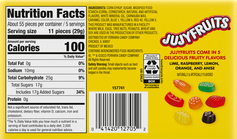 Jujyfruit Fruity Candy 5 OZ