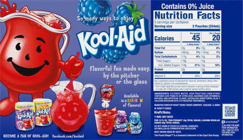Kool-Aid Jammers Blue Raspberry 60 FZ