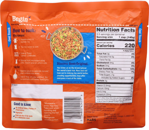 Ben's Ready Basmati Rice 17.3 OZ