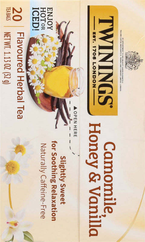 Twinings Camomile Honey And Vanilla Herba 20 CT