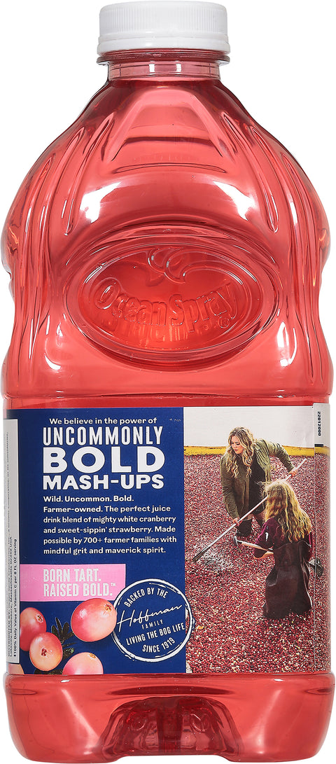 Ocean Spray White Cranberry Strawberry Juice 64 FZ