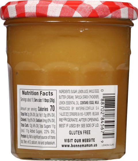 Bonne Maman Lemon Curd 12.7 OZ