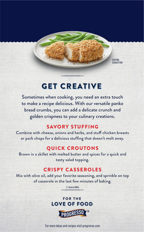 Progresso Panko Bread Crumbs Italian 8 OZ