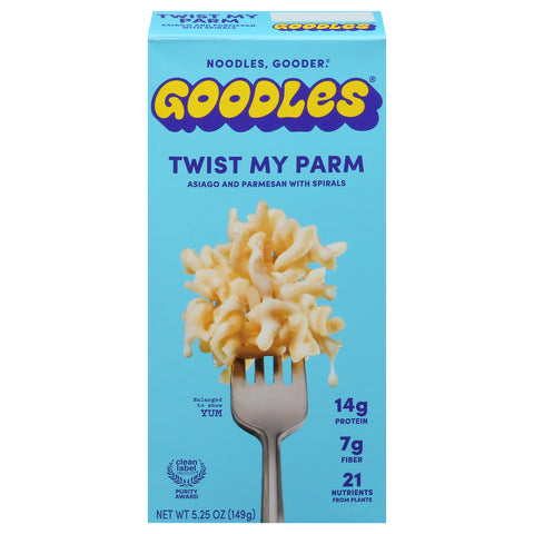 Goodles Twist My Parm Noodles 5.25 oz - 12 Pack