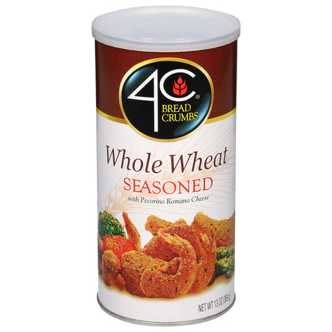 4C Bread Crumbs Whole Wheat Seasoned 13 OZ