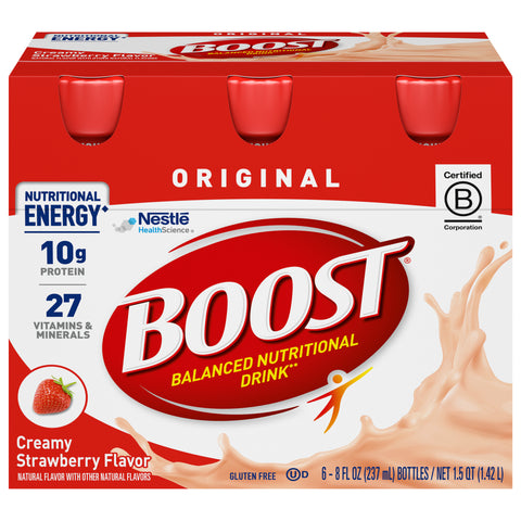Boost Ready To Drink Strawberry 48 FZ
