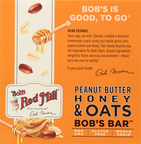 Bob's Red Mill Peanut Butter Honey And Oats Bar 7.4 OZ
