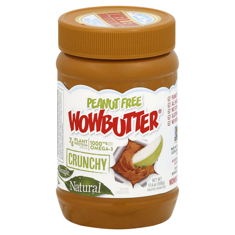 Wowbutter Peanut Free Crunchy Spread 17.6 OZ