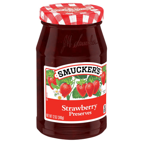 Smucker's Preserves Strawberry 12 OZ