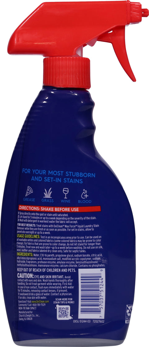 Oxi Clean Stain Remover Max Force 12 FZ