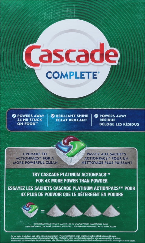 Cascade Complete Powder Fresh Dishwasher Detergent 75 OZ