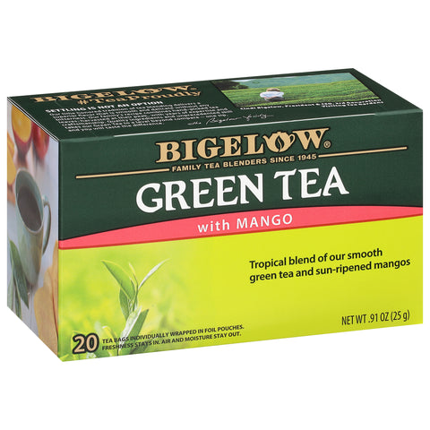 Bigelow Green With Mango Tea 20 CT