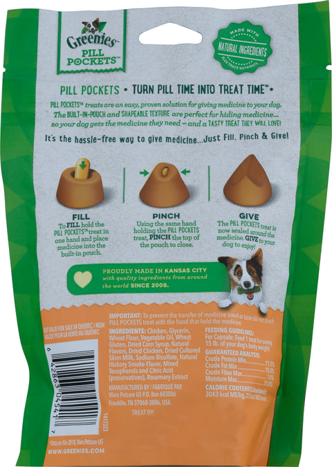 Greenies Chicken Flavor Pill Pockets 7.9 OZ