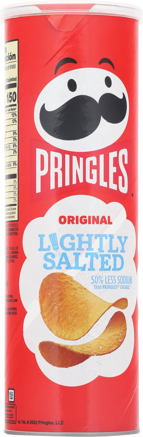 Pringles Lightly Salted Original Potato Crisps 5.2 OZ