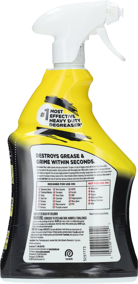Easy-Off Heavy Duty Cleaner Degreaser 1 qt