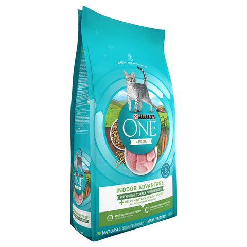 Purina One Indoor Advantage Turkey Cat Food 7 LB