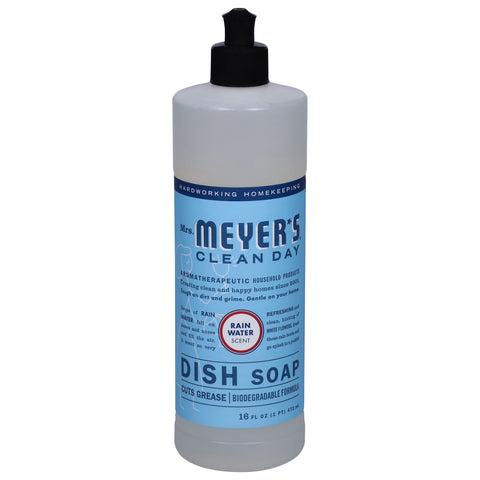 Mrs. Meyer's Rain Water Dish Soap 16 fl oz - 16 FZ 6 Pack