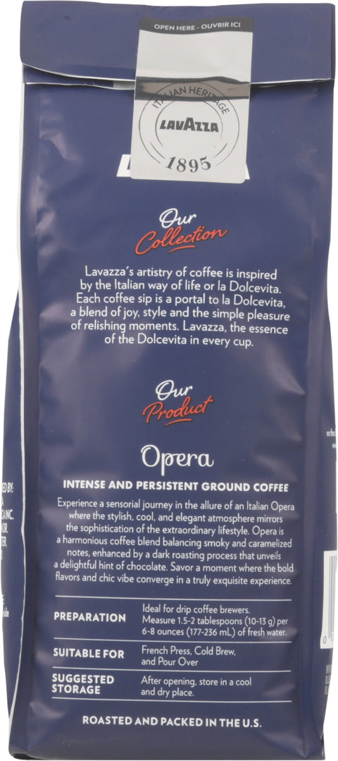 Lavazza Intenso Dark Roast Coffee 12 OZ