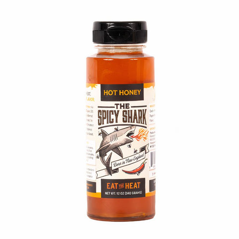 The Spicy Shark Hot Honey - 12 FL OZ 12 Pack