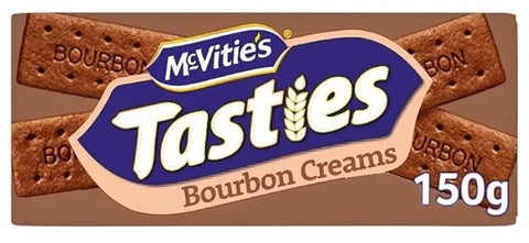 McVITIe's TASTIeS BOURBON CReAMS - 5.3 OZ 12 Pack