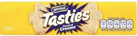 McVITIe's TASTIeS CUSTARD CReAMS - 5.3 OZ 12 Pack