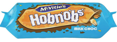 McVITIe's MILK CHOCOLATe HOBNOBS - 9.2 OZ 12 Pack