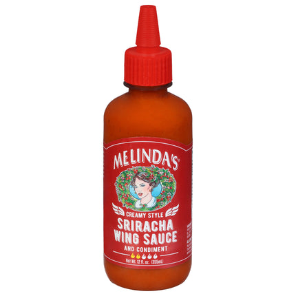 Melinda's Creamy Sriracha Wing Sauce  - 12.0 OZ 6 Pack