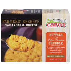 Cabot Farmer's Reserve Macaroni And Cheese Buffaly Style Cheddar - 11 OZ 12 Pack