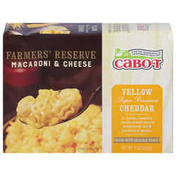 Cabot Farmer's Reserve Macaroni And Cheese Yellor Cheddar  - 11 OZ 12 Pack