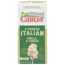 Cabot 4 Cheese Macaroni And Cheese - 6.25 OZ 12 Pack