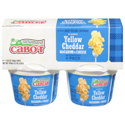 Cabot Aged Yellow Cheddar Macaroni And Cheese - 8.2 OZ 6 Pack