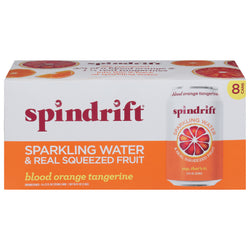 Spindrift Sparkling Water Blood Orange Tangerine - 96 FZ 3 Pack