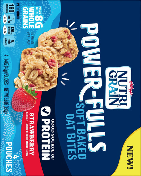 Kellogg's Nutrigrain Strawberry Bites 5.6 OZ