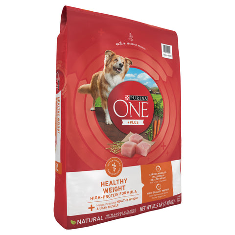 Purina One Dog Food Dry Healthy Weight 16.5 LB